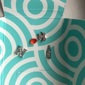 Bundle of 4 Origami Owl charms
